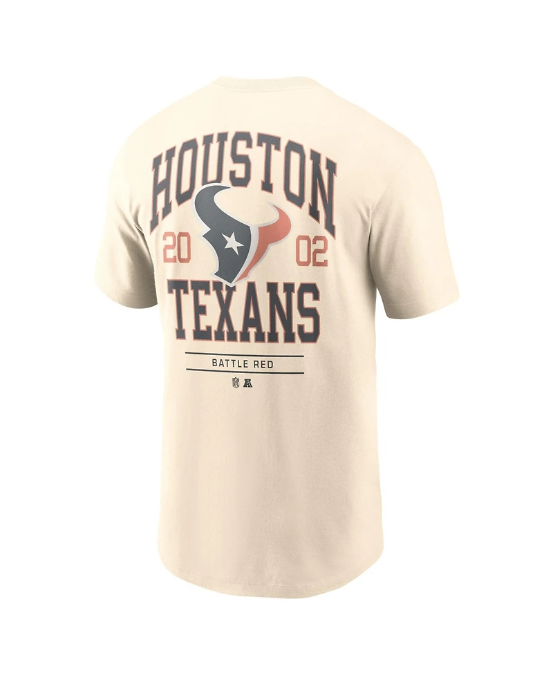 Nike Men's Natural Houston Texans Freestyle Essential T-Shirt