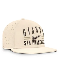 Nike Men's Natural San Francisco Giants True Dri-fit AeroBill Fitted Hat