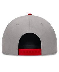 Nike Men's and Women's Gray Ohio State Buckeyes Primetime Rise Rope Adjustable Hat