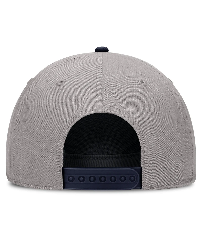 Nike Men's and Women's Gray Auburn Tigers Primetime Rise Rope Adjustable Hat