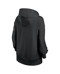 Nike Women's Black New England Patriots Oversized Legacy Phoenix Hoodie