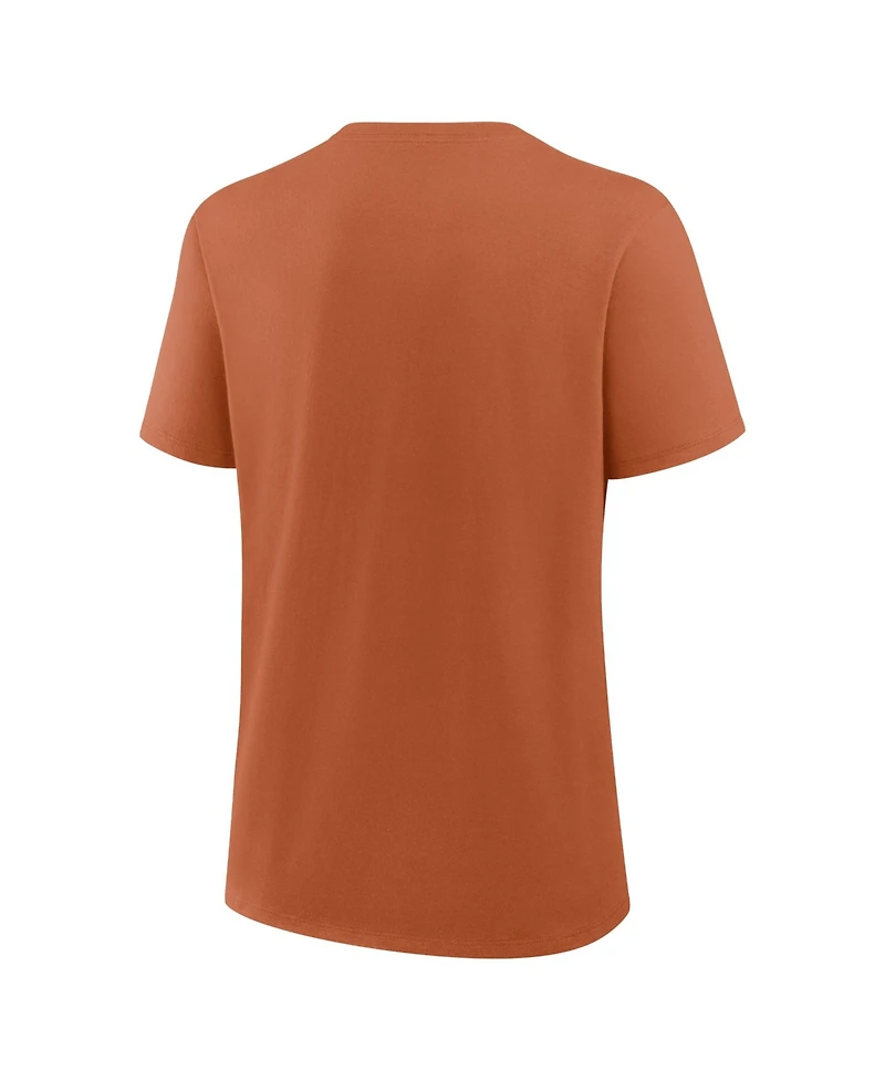 Nike Women's Texas Orange Longhorns Primary Logo T-Shirt
