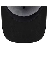 New Era Men's Black Texas Rangers Motion A-Frame 9FIFTY Snapback Hat