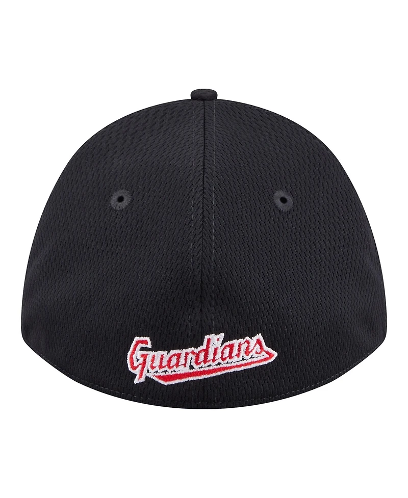 New Era Men's Navy Cleveland Guardians Dash 39THIRTY Flex Hat