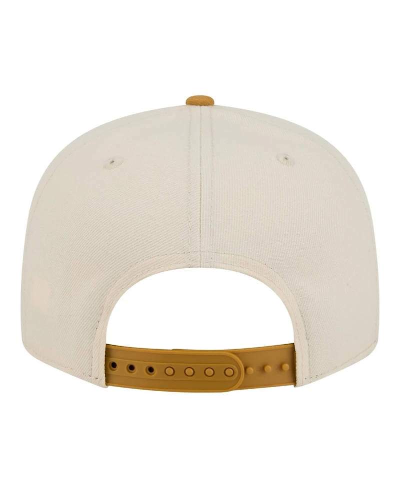 New Era Men's Light Beige/Khaki Philadelphia Phillies Two-Tone Color Pack 9FIFTY Snapback Hat