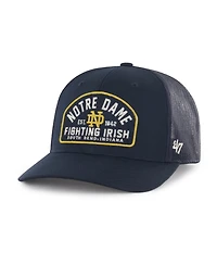 '47 Brand Men's Navy Notre Dame Fighting Irish Leland Trucker Adjustable Hat