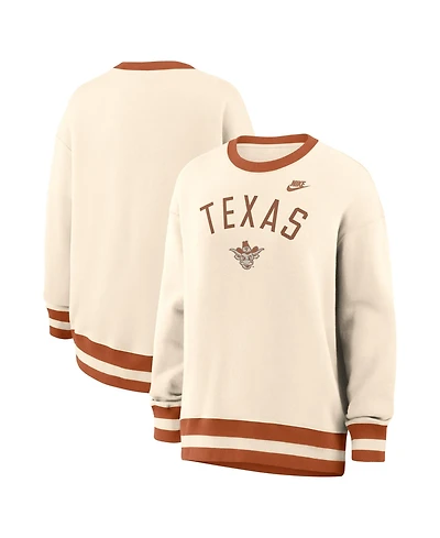 Nike Women's Texas Longhorns Legacy Phoenix Oversized Fleece Sweatshirt