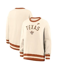Nike Women's Texas Longhorns Legacy Phoenix Oversized Fleece Sweatshirt