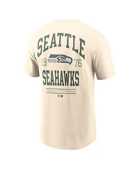 Nike Men's Natural Seattle Seahawks Freestyle Essential T-Shirt
