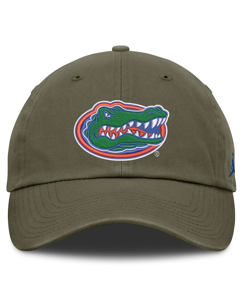Jordan Men's and Women's Olive Florida Gators Primetime Club Adjustable Hat