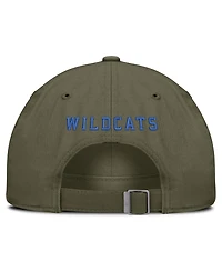 Nike Men's and Women's Olive Kentucky Wildcats Primetime Club Adjustable Hat