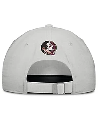 Nike Men's and Women's Gray Florida State Seminoles 2026 On-Field Gameday Club Adjustable Hat