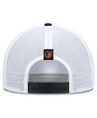 Nike Men's Khaki/Black Baltimore Orioles Rise A-Frame Trucker Adjustable Hat