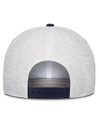 Nike Men's and Women's White/Navy West Virginia Mountaineers Primetime Rise Adjustable Hat