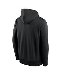 Nike Men's Black San Francisco Giants Primary Wordmark Therma Hoodie