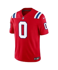Nike Men's Christian Gonzalez Red New England Patriots Alternate Vapor F.u.s.e. Stitched Limited Jersey