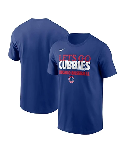 Nike Men's Royal Chicago Cubs City Connect Handwriting Club T-Shirt