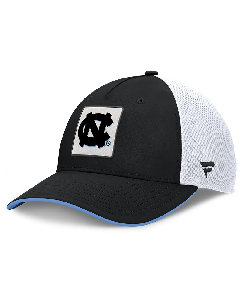 Fanatics Men's Black North Carolina Tar Heels 5-Panel Matter Flex Hat