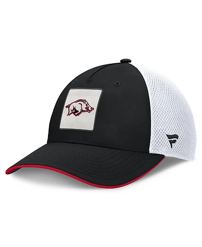 Fanatics Men's Black Arkansas Razorbacks 5-Panel Matter Flex Hat