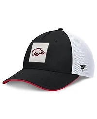 Fanatics Men's Black Arkansas Razorbacks 5-Panel Matter Flex Hat