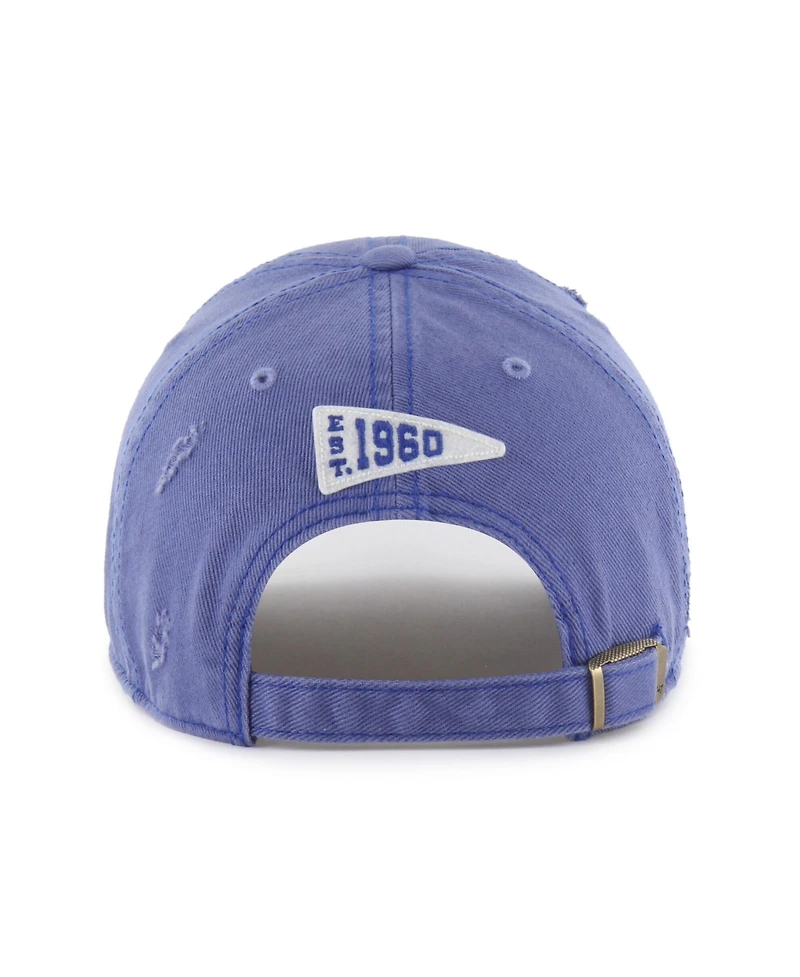'47 Brand Men's Blue Denver Broncos Seymoore Clean Up Adjustable Hat