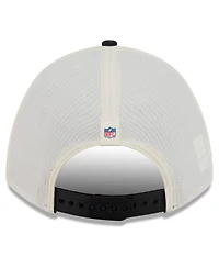 New Era Men's Cream/Black Baltimore Ravens 2026 Nfl Training Camp 9FORTY Adjustable Hat