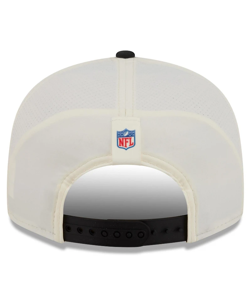 New Era Men's Cream/Black Pittsburgh Steelers 2026 Nfl Training Camp 9FIFTY Snapback Hat