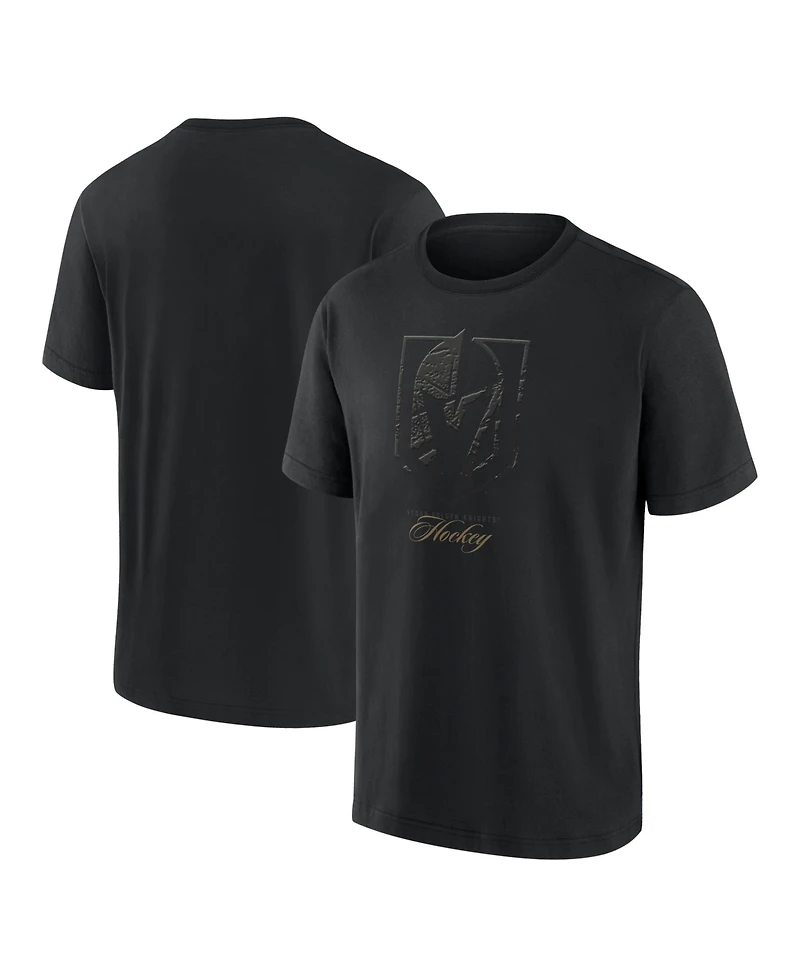 Fanatics Men's Vegas Golden Knights Blackout Heavyweight T-Shirt