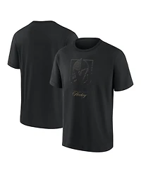 Fanatics Men's Vegas Golden Knights Blackout Heavyweight T-Shirt