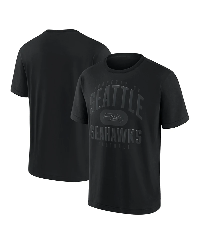 Fanatics Men's Black Seattle Seahawks Out Heavyweight T-Shirt