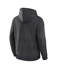 Logo Athletic Men's Heather Charcoal Buffalo Bills Arch Victory Hoodie