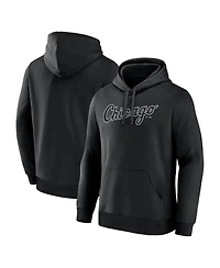 Logo Athletic Men's Black Chicago White Sox Wordmark Hoodie