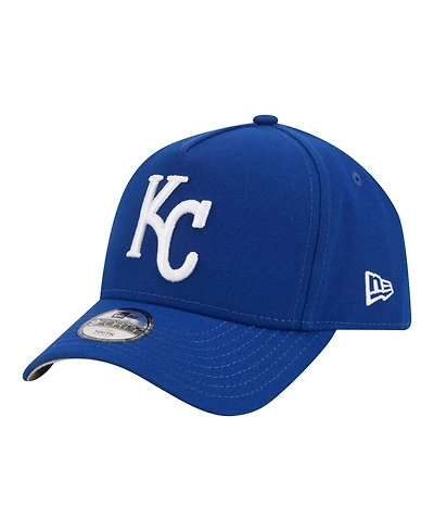 New Era Big Boys and Girls Royal Kansas City Royals 9FORTY A-Frame Adjustable Hat