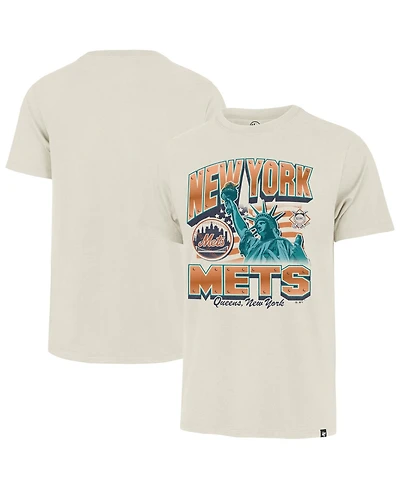'47 Brand Men's Cream New York Mets Regional Franklin T-Shirt
