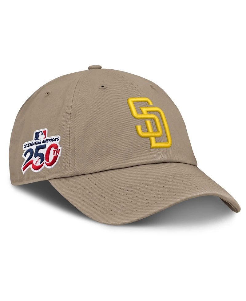 Nike Men's Khaki San Diego Padres Celebrating America's 250th Club Adjustable Hat