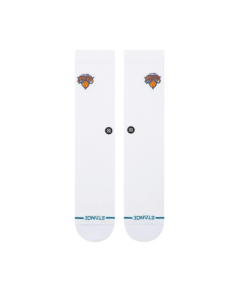 Stance Men's and Women's New York Knicks Crested Knit Crew Socks