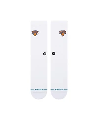 Stance Men's and Women's New York Knicks Crested Knit Crew Socks