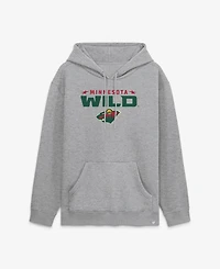 Fanatics Men's Heather Gray Minnesota Wild Home Fleece Hoodie