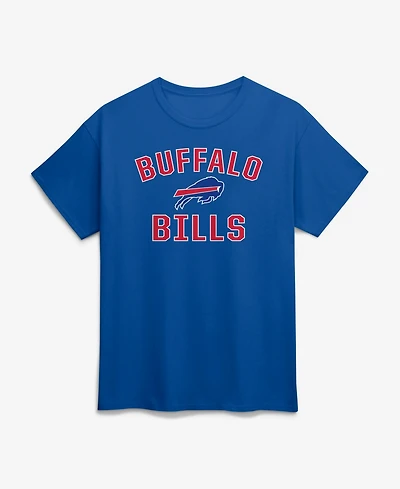 Logo Athletic Men's Royal Buffalo Bills Cotton Victory Arch T-Shirt