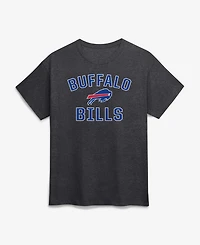 Logo Athletic Men's Charcoal Buffalo Bills Cotton Victory Arch T-Shirt
