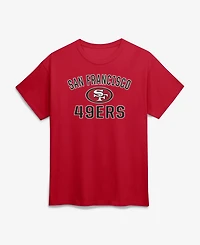 Logo Athletic Men's Cardinal San Francisco 49ers Cotton Victory Arch T-Shirt