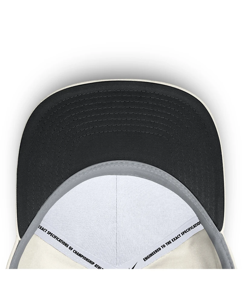 Nike Men's Cream Florida Marlins Cooperstown Collection Rise Adjustable Hat