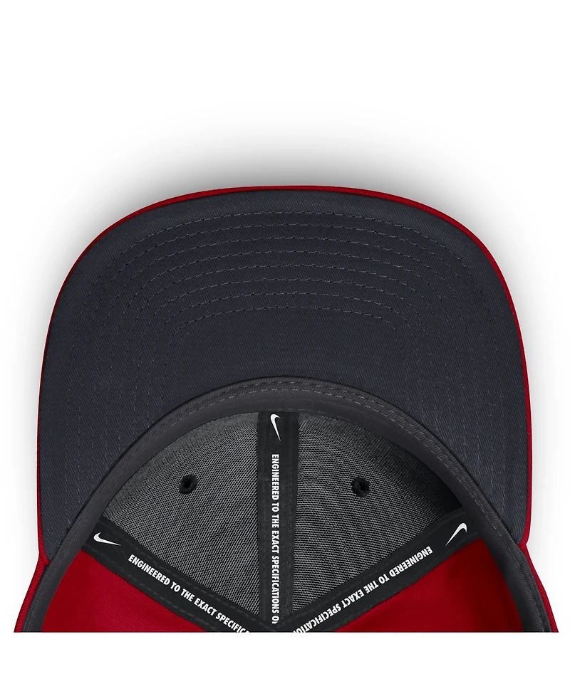 Nike Men's Red Washington Nationals Primetime Rise Dri-fit Flex Hat