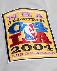 Mitchell & Ness Men's Blue/Silver Los Angeles Lakers Thunderstorm Lightweight Satin Full-Snap Jacket
