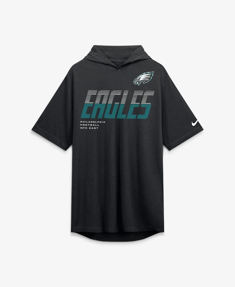 Nike Men's Black Philadelphia Eagles Tri-Blend Hooded T-Shirt
