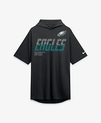 Nike Men's Black Philadelphia Eagles Tri-Blend Hooded T-Shirt