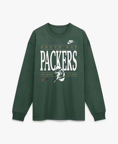 Nike Men's Green Bay Packers Red Zone Long Sleeve Max90 T-Shirt