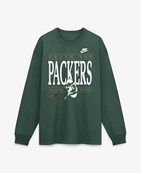 Nike Men's Green Bay Packers Red Zone Long Sleeve Max90 T-Shirt