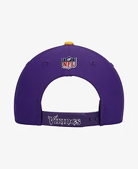 New Era Big Boys and Girls Purple/Gold Minnesota Vikings 2026 Nfl Draft Pre-Curved 9FIFTY Snapback Hat