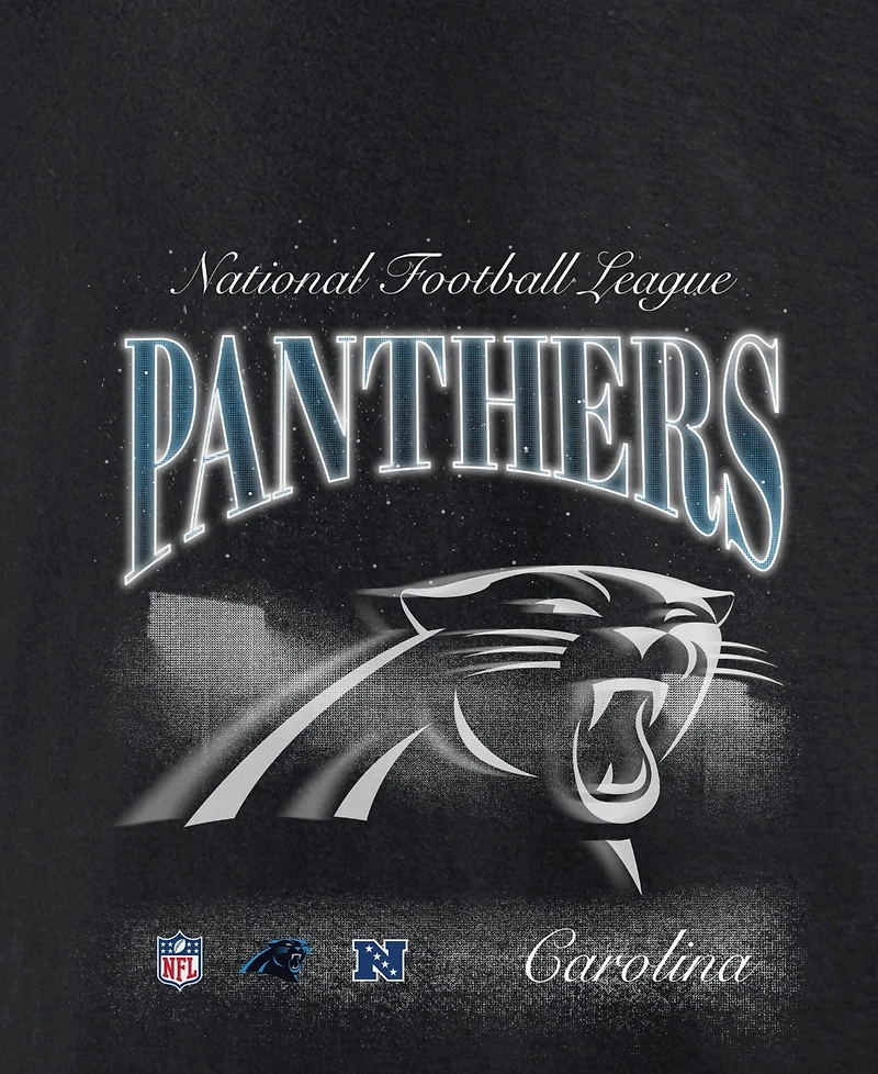 Fanatics Men's Black Carolina Panthers Nightfall Long Sleeve Fleece Hoodie